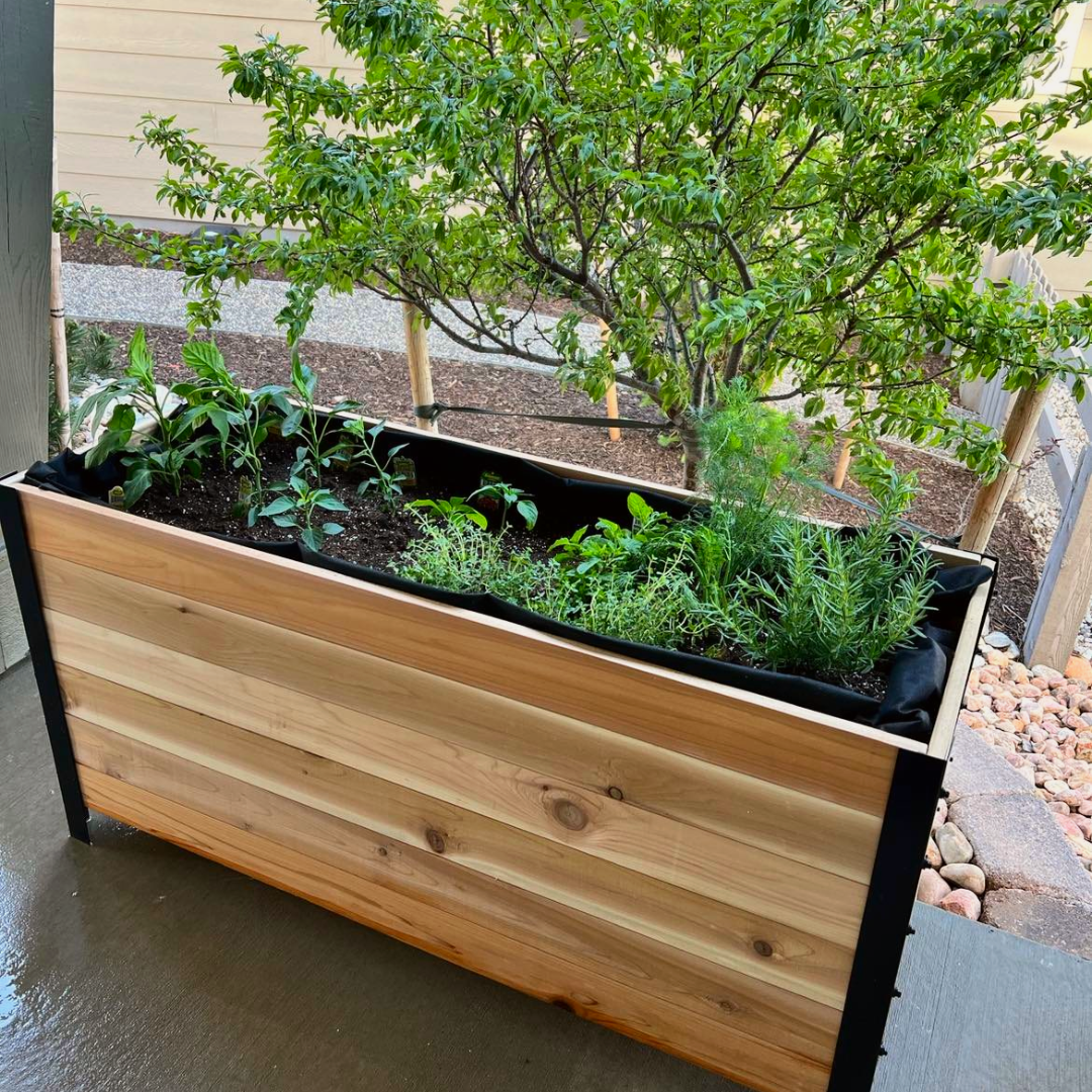 Red Cedar Planter Box 18"x48" | 24" Tall