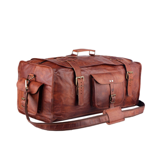 The Bruno Flap Duffel - Tampa Home & Garden Store
