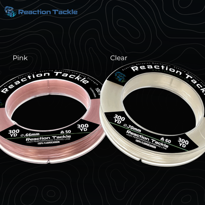 Línea de pesca de fluorocarbono 100 % puro Reaction Tackle