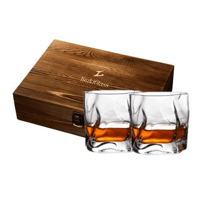 Crystal Whisky Smoker Glass With Torch and Dome