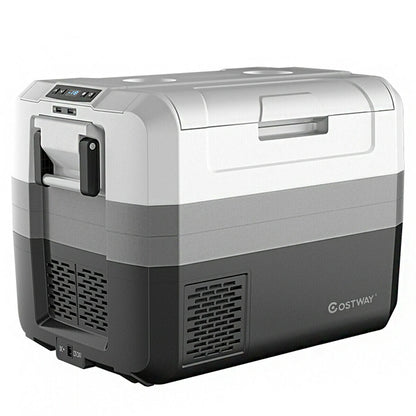 58-Quart portable electric camping cooler GemGear with top digital control panel on Tampa Home & Garden Store