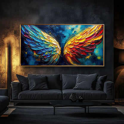 Wings of Fire Canvas Wall Art Made in USA