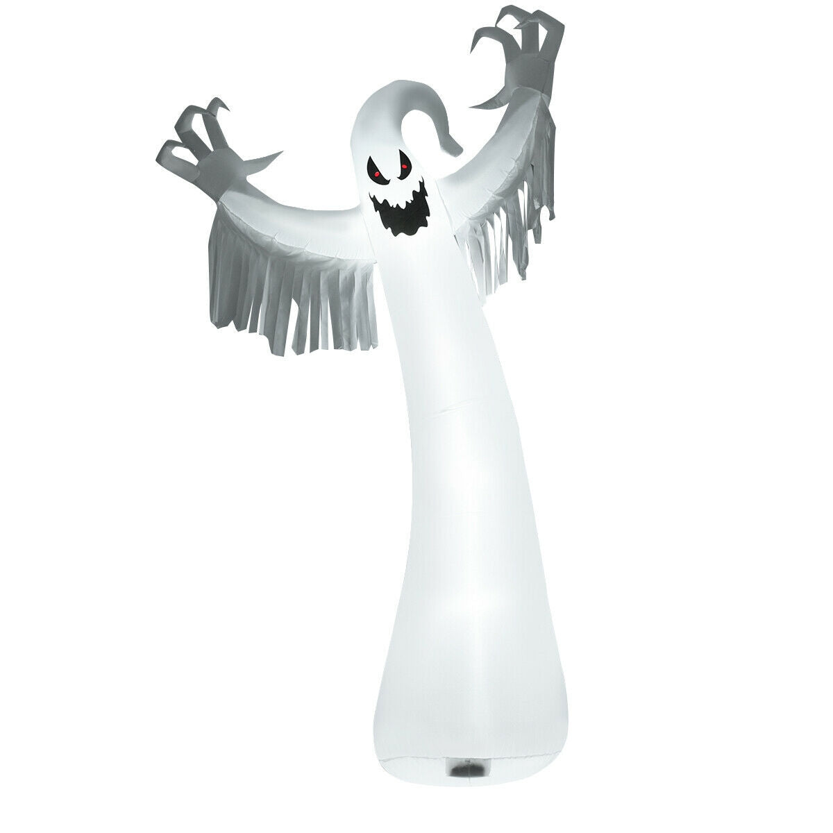 12 ft white Halloween Inflatable Spooky Ghost with LED lights and blower DirectDeals on Tampa Home & Garden Store