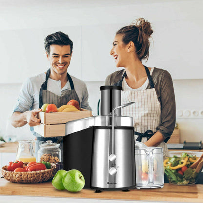 Extractor de zumo eléctrico de 2 velocidades para frutas y verduras