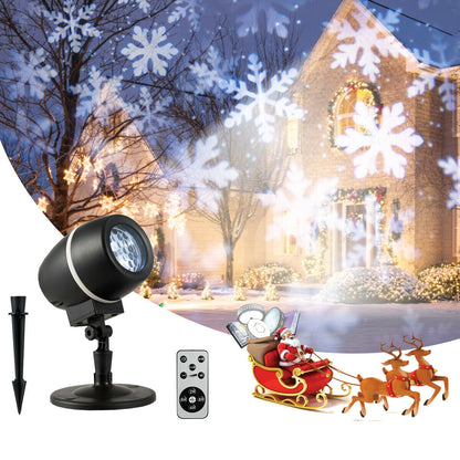Outdoor Waterproof Snowflake LED Projector with Remote DirectDeals Gobo Projector on Tampa Home & Garden Store