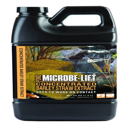 Microbe-Lift Barley Straw Extract liquid in black bottle by Rivendell Distribution on Tampa Home & Garden Store