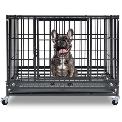 37" Stackable Heavy Duty Dog Kennel 371D04