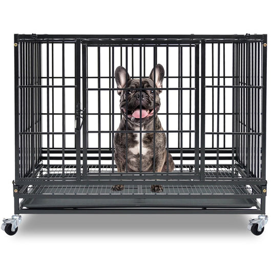 37" Stackable Heavy Duty Dog Kennel 371D04 - Tampa Home & Garden Store