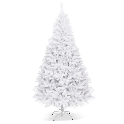 6' / 7.5' / 9' Hinged Artificial Christmas Tree with Metal Stand-6 ft