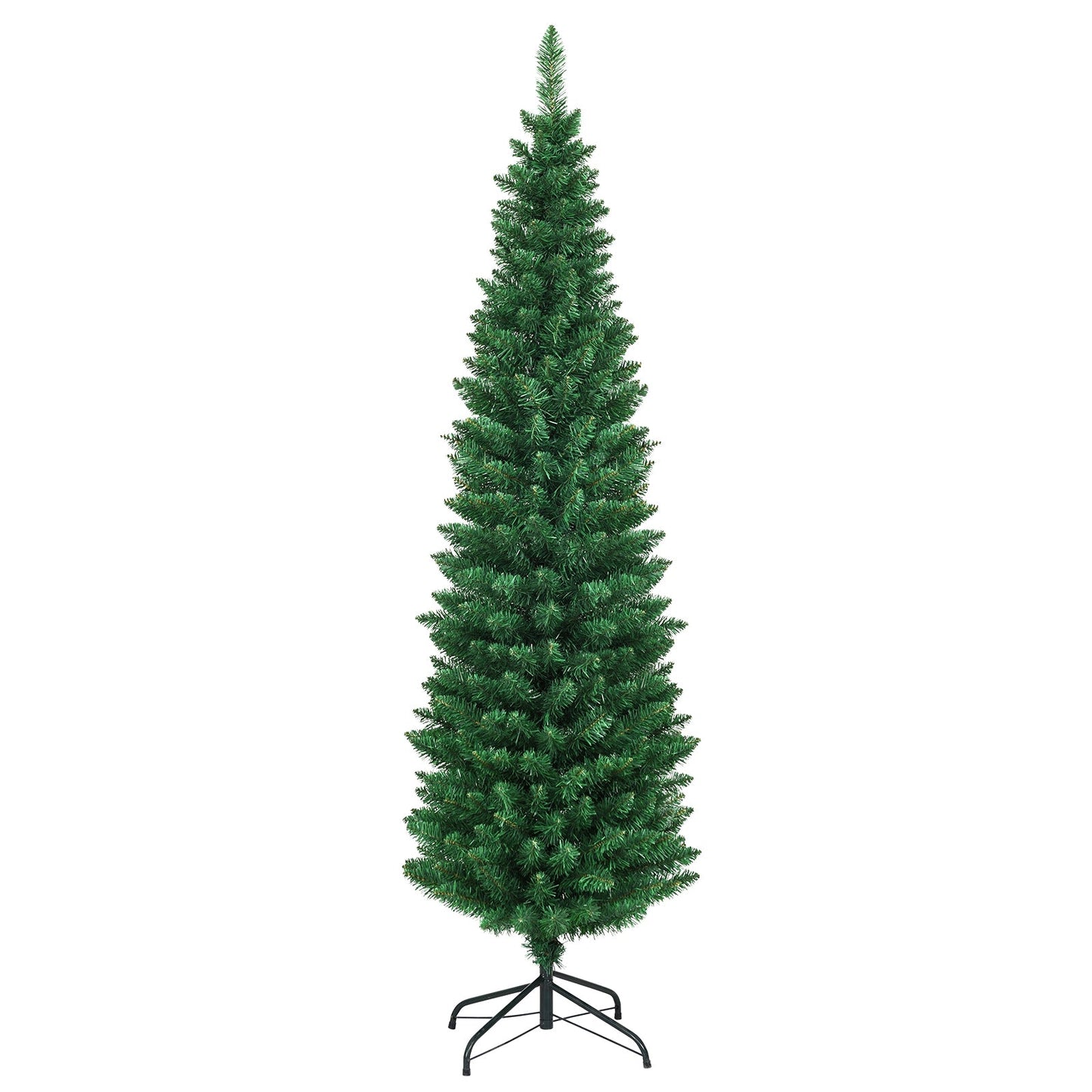PVC Artificial Slim Pencil Christmas Tree-9 Feet