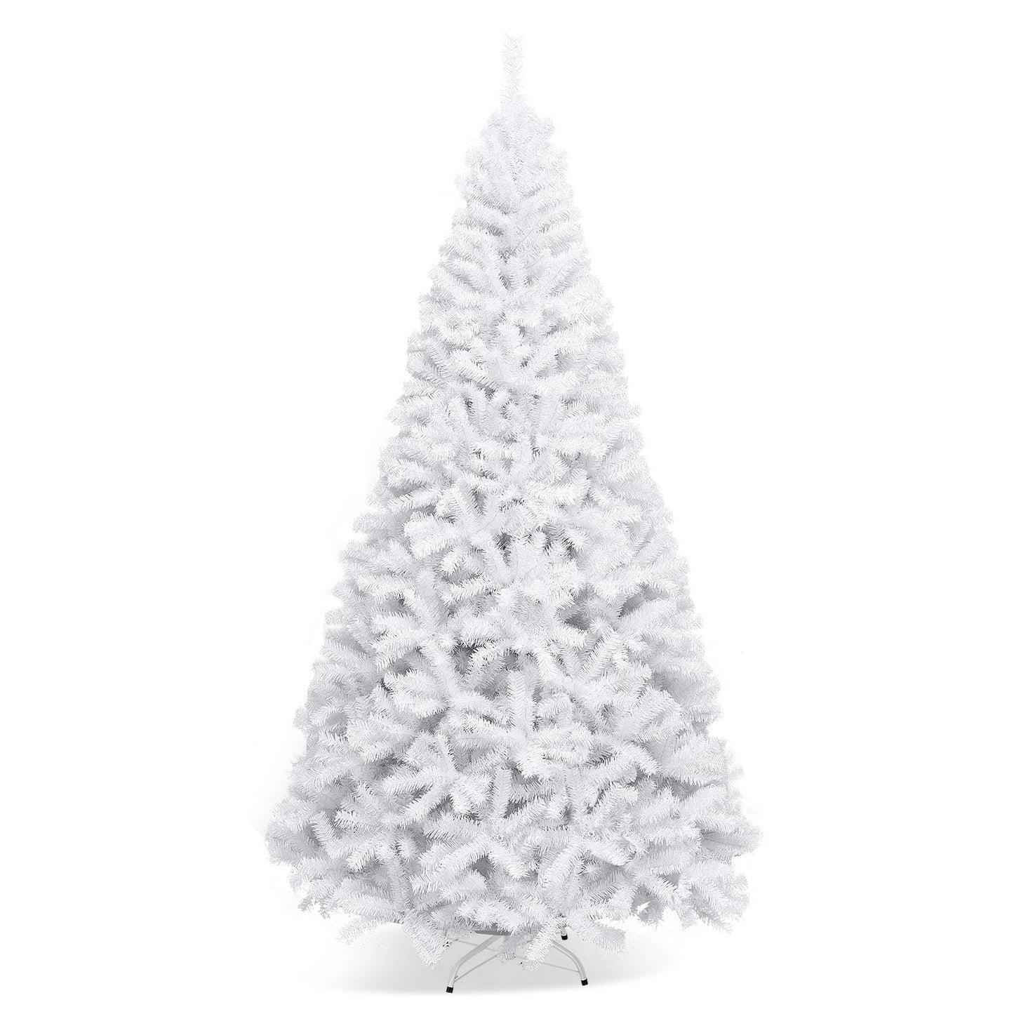 6' / 7.5' / 9' Hinged Artificial Christmas Tree with Metal Stand-6 ft