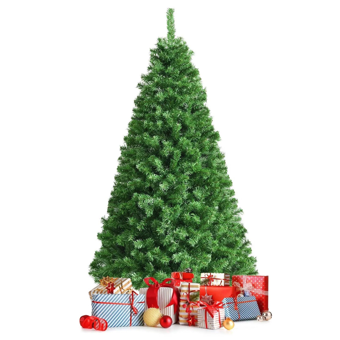 6-Foot Pre-lit Fiber Optic Christmas Tree
