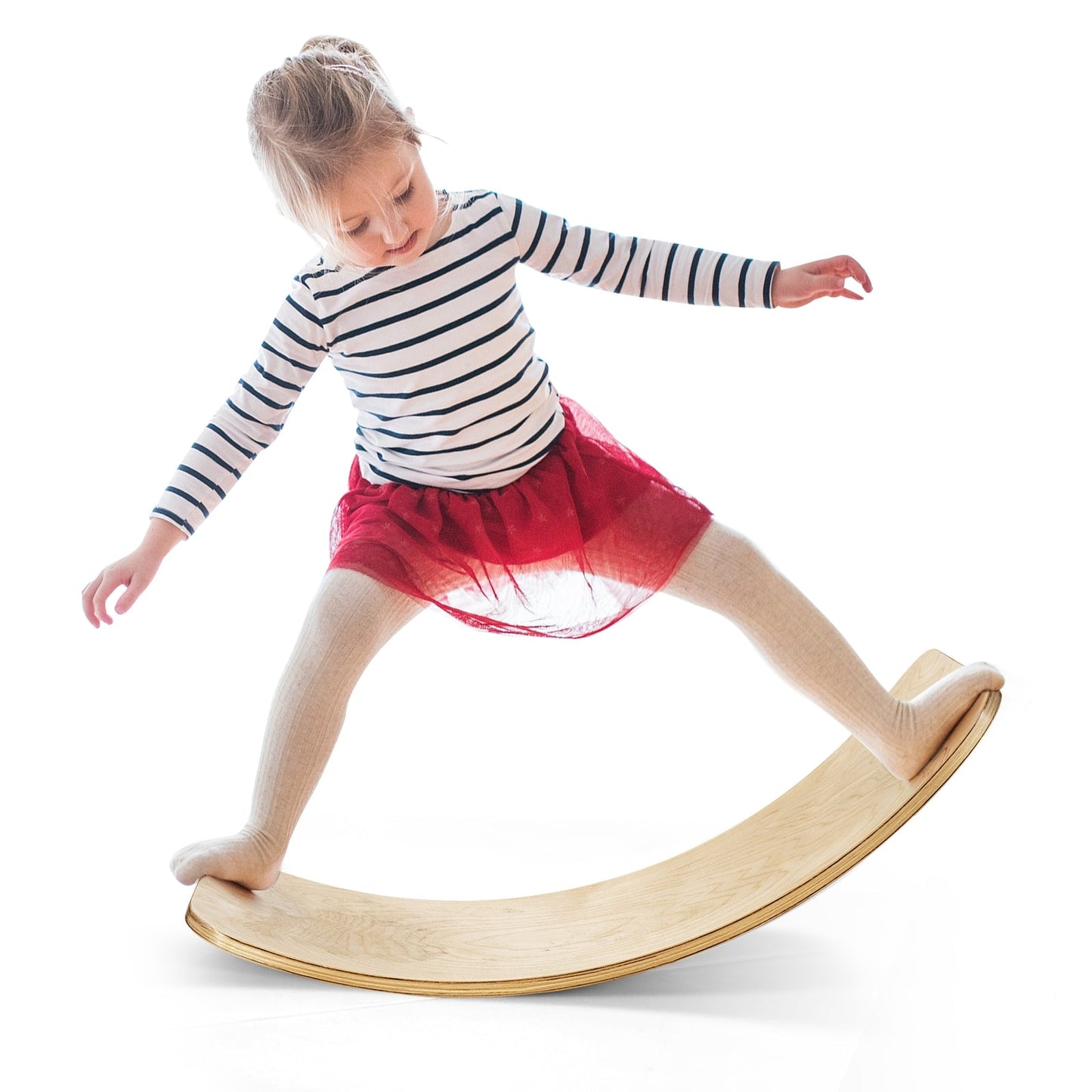 12 Inch Wobble Board for Balance Training-Natural - Tampa Home & Garden Store