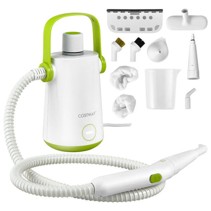 Limpiador a vapor de mano de 1000 W con 10 accesorios