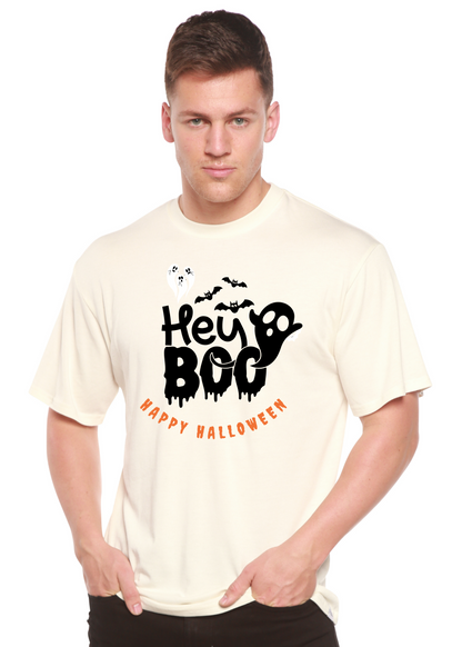 Hey Boo Mens Bamboo Viscose Organic Cotton Tee