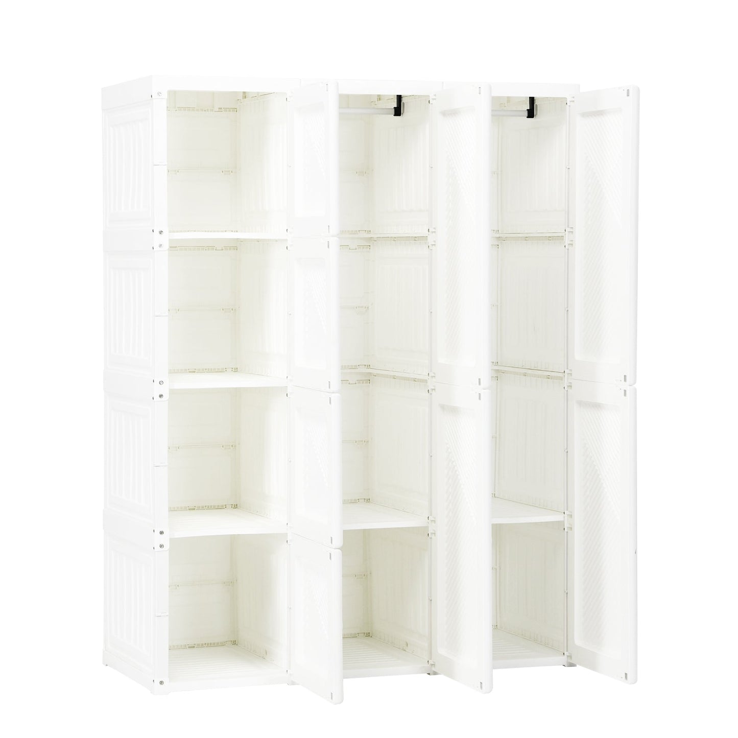 Organizador de Ropa Plegable para Armario con 8 Compartimentos