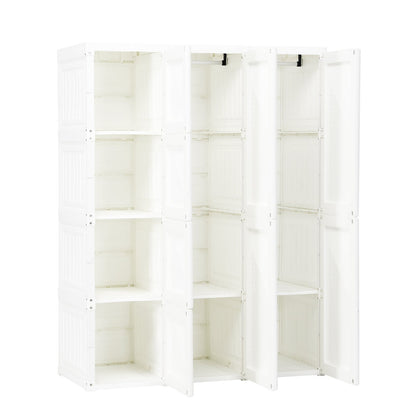 Organizador de Ropa Plegable para Armario con 8 Compartimentos