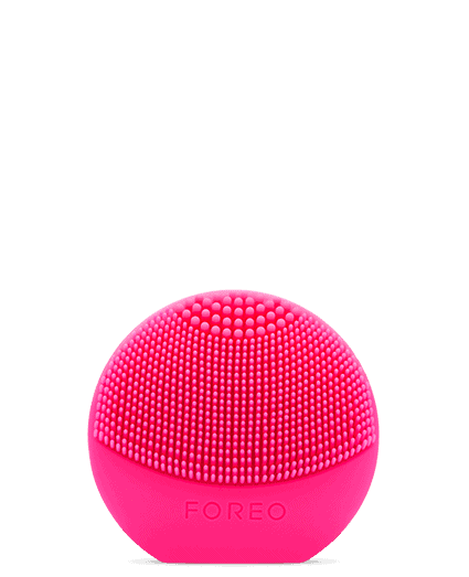 FOREO LUNA play plus pink silicone facial cleansing device on Tampa Home & Garden Store