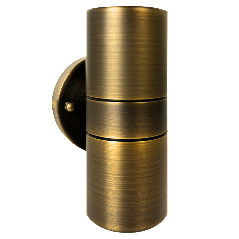 SCB05 LED cylindre haut vers le bas lumière 2 éclairage d'applique en laiton directionnel