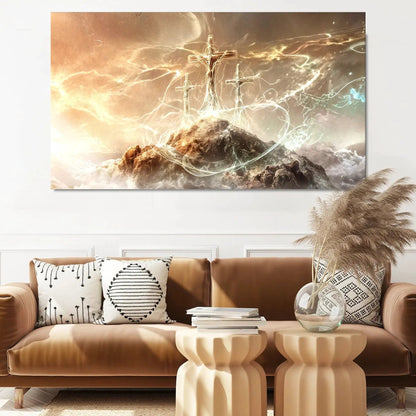 He Is Risen Faith Wall Art for Home Decor