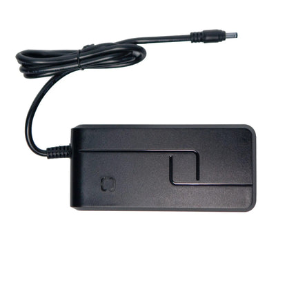 EUNORAU 24V2A Ebike Charger, US/CA plug, black rectangular power adapter with coiled cord on Tampa Home & Garden Store