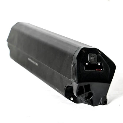 EUNORAU 48V25Ah Dorado ID-MAX e-bike battery pack black case with front power button Dorado+ label on Tampa Home & Garden Store