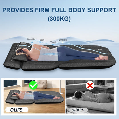 Dikasun Outdoor SUV Air Mattress, black, extra thick Oxford surface, with electric pump on Tampa Home & Garden Store