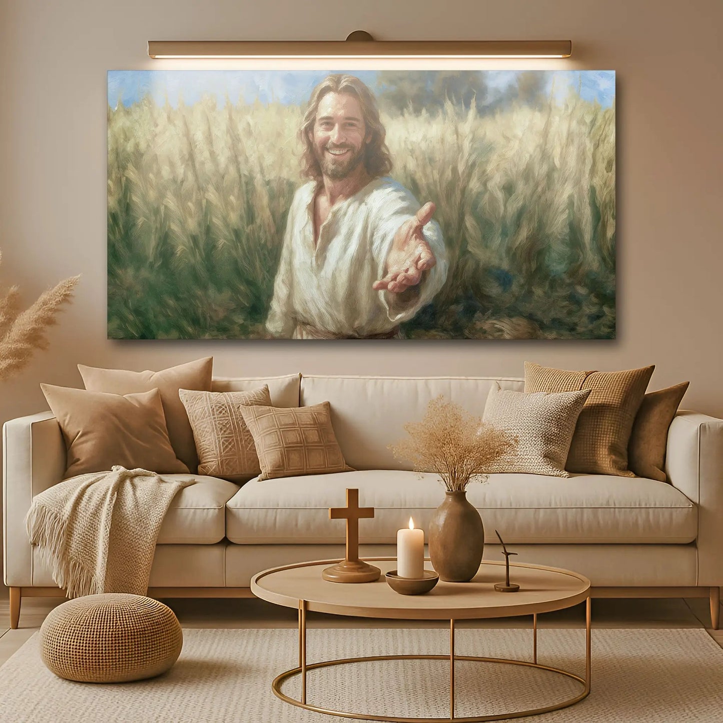 Savior's Invitation Faith Wall Art III Canvas