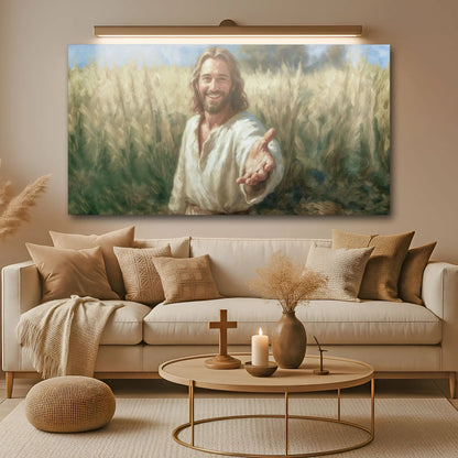 Savior's Invitation Faith Wall Art III Canvas