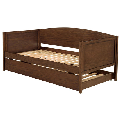 Fallbrook Twin Daybed with Trundle in walnut by HouseOfZazla on Tampa Home & Garden Store