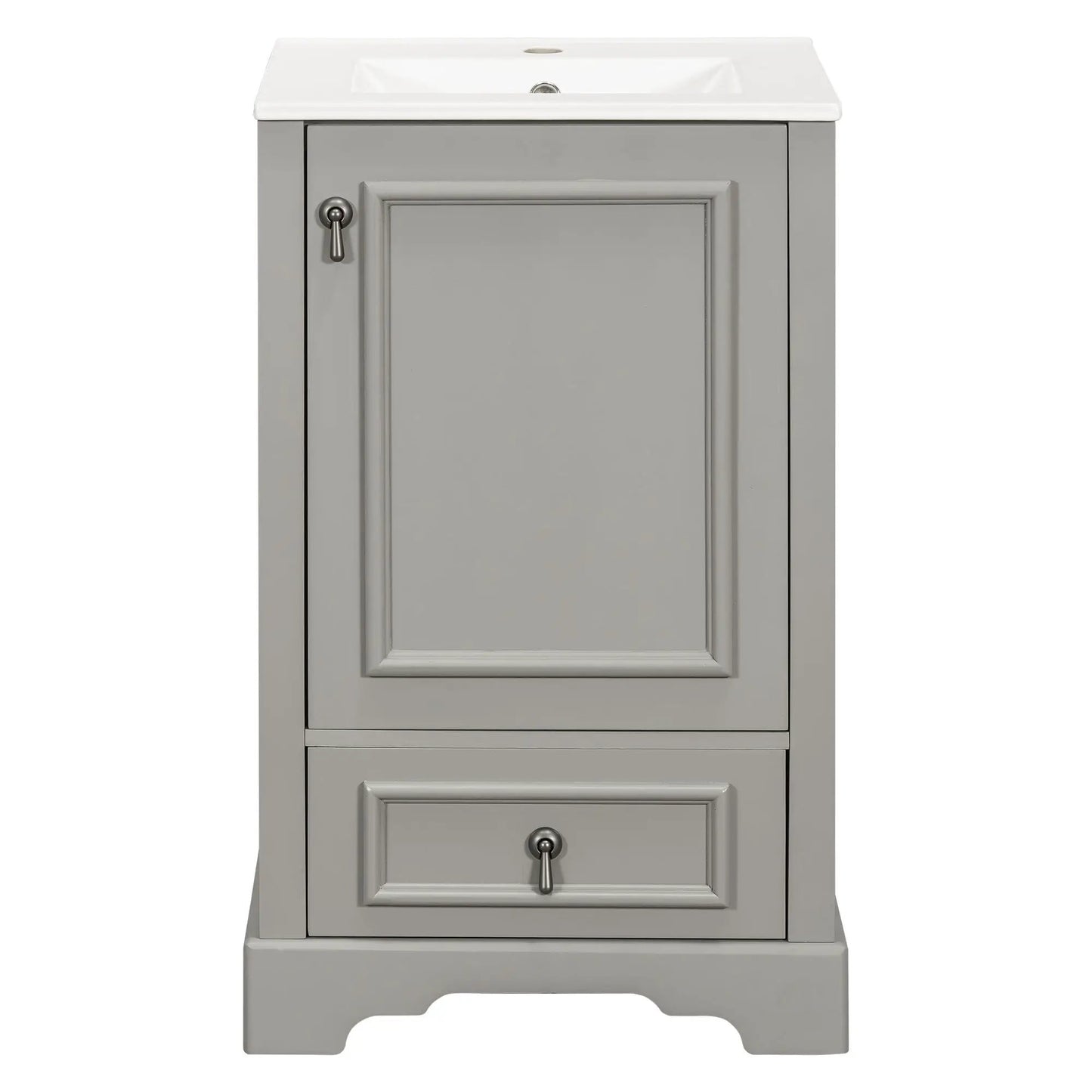 Bathroom Vanity With Sink, Soft Close Door, Shelf
