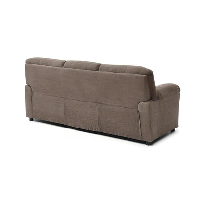 Hamilton sofa by Unique Piece Furniture, taupe upholstered stationary sofa on Tampa Home & Garden Store