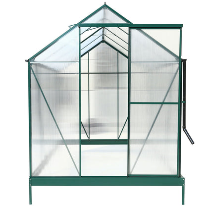 Heavy Duty Polycarbonate Greenhouse Kit and Door