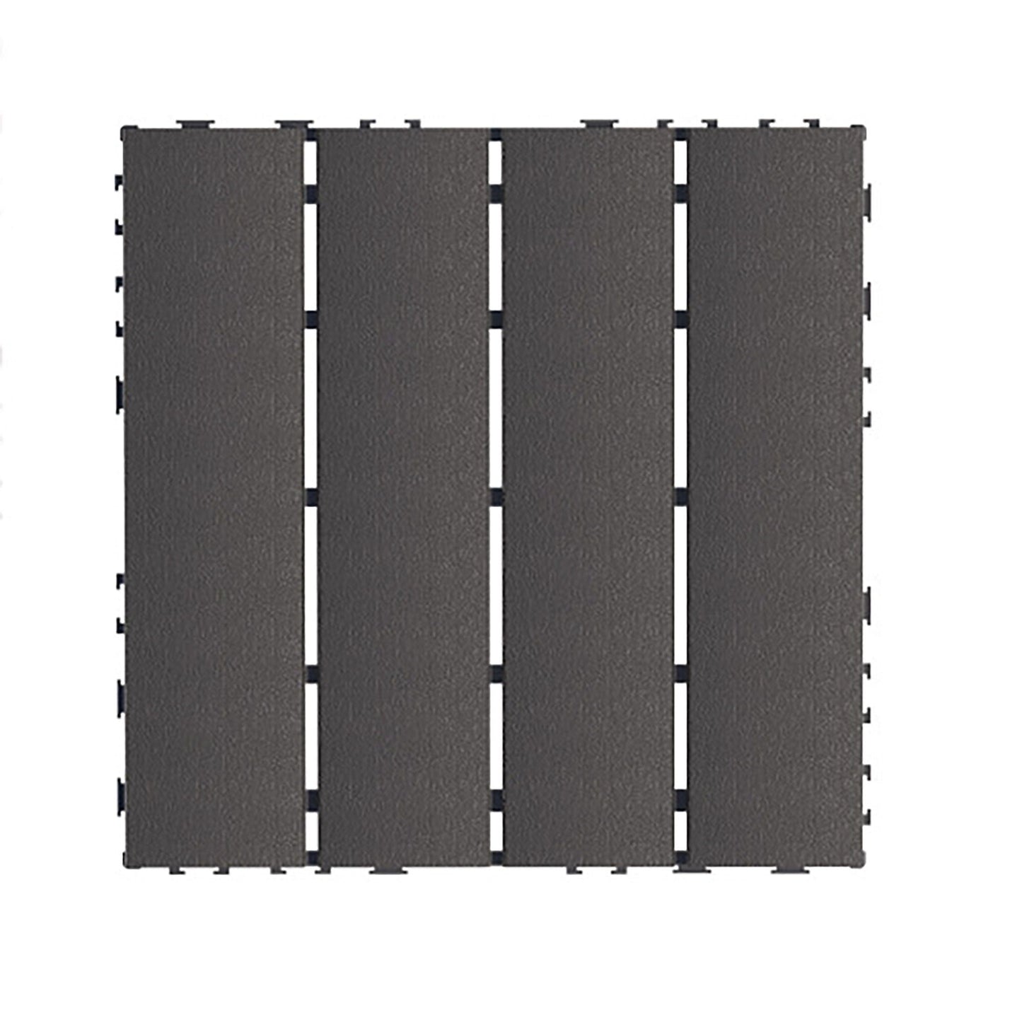Plastic Interlocking Patio Deck Tiles For Outdoor