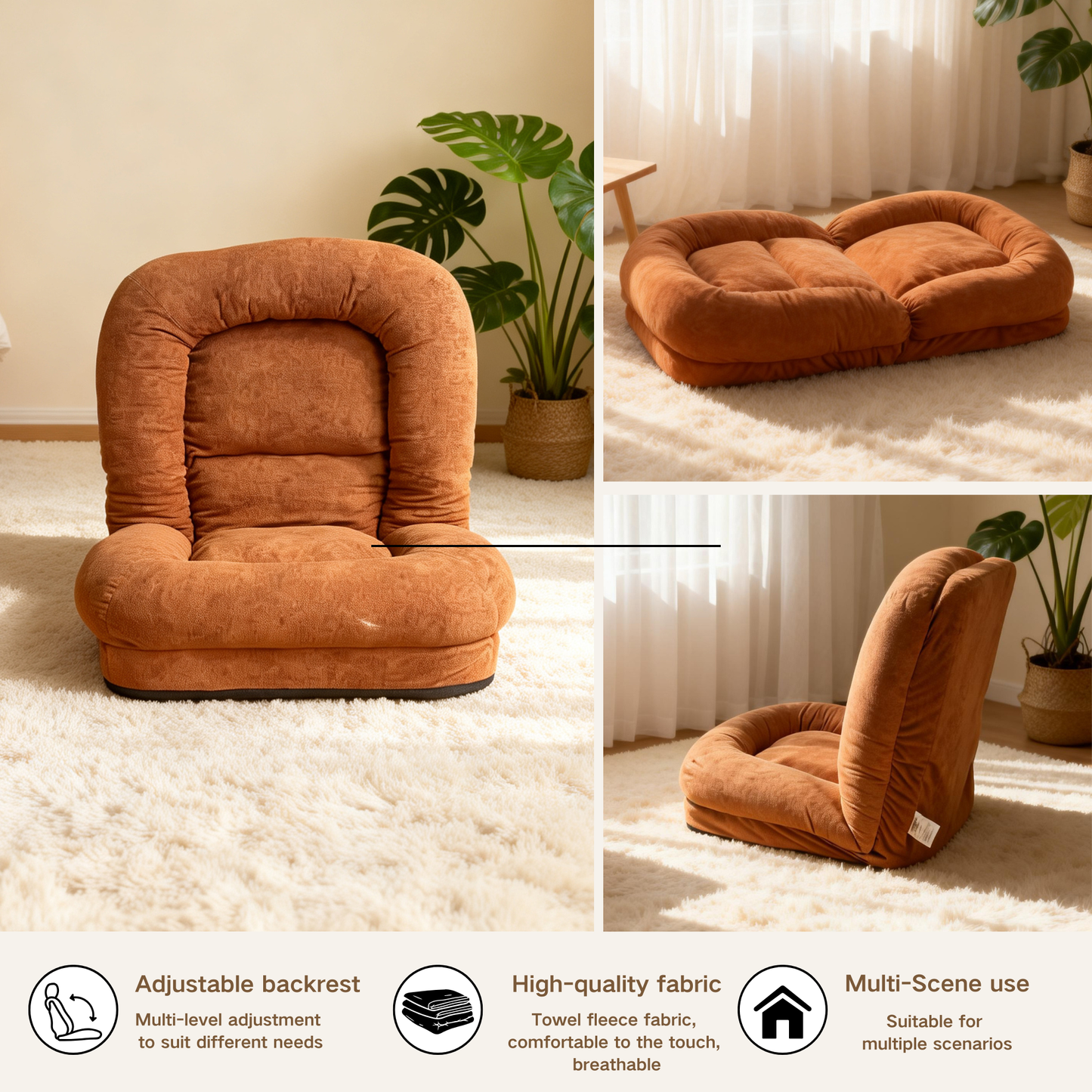 Soft Multi Segment Egg Tart and Lazy Sofa
