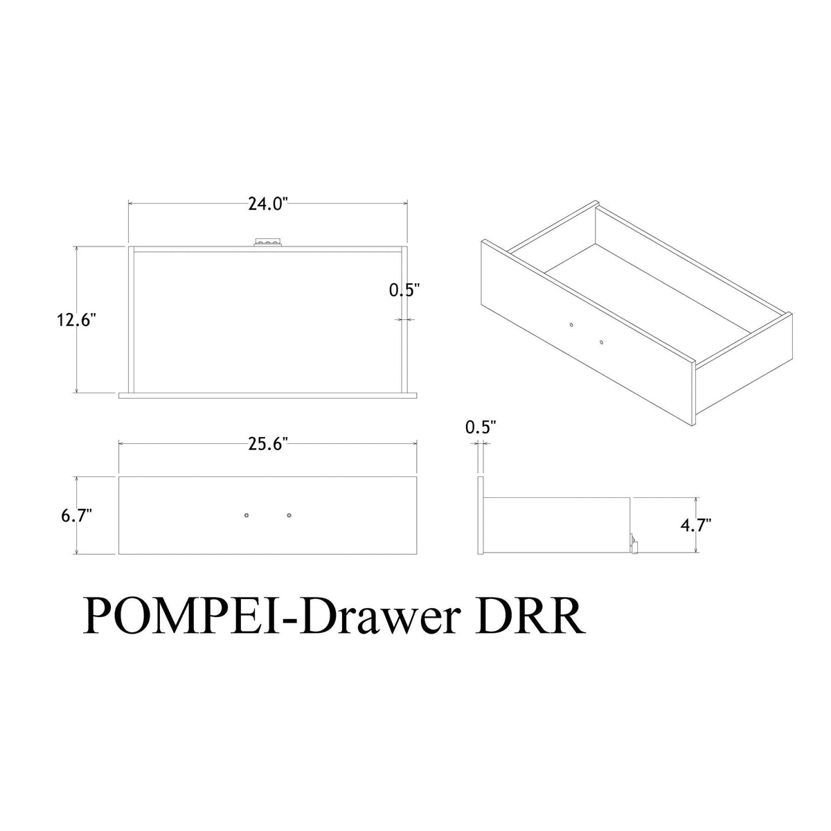 Dark gray crocodile dresser with sparkling knobs by HouseOfZazla, blueprint illustration on Tampa Home & Garden Store