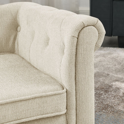 Modern Elegant Rectangle Pet Bed beige fabric upholstered dog bed by HouseOfZazla on Tampa Home & Garden Store