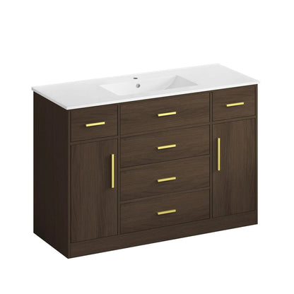 Bathroom Vanity with Ample Storage and Soft Doors