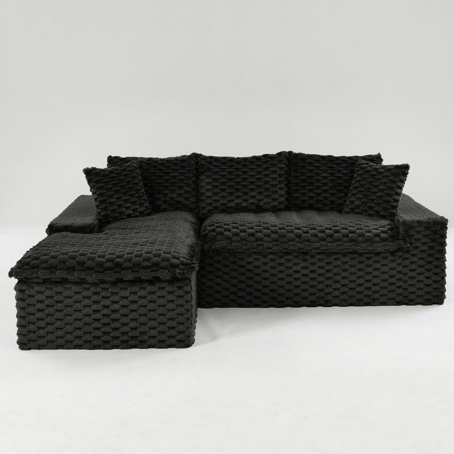 Modular Convertible Sofa and Twin Chaise Lounge
