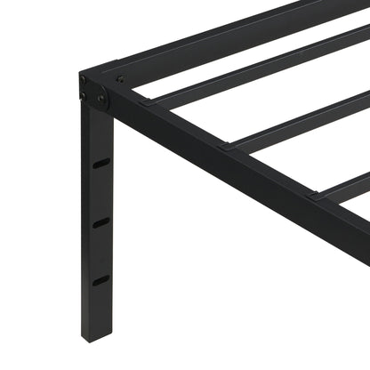 Heavy Queen Bed Frame With Steel and Quiet Slats
