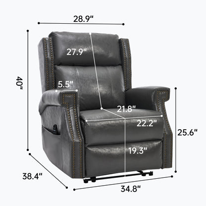 Manual Recliner With Vibrations and Heat