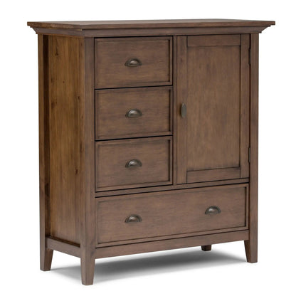 Redmond Handcrafted Solid Wood Storage Cabinet