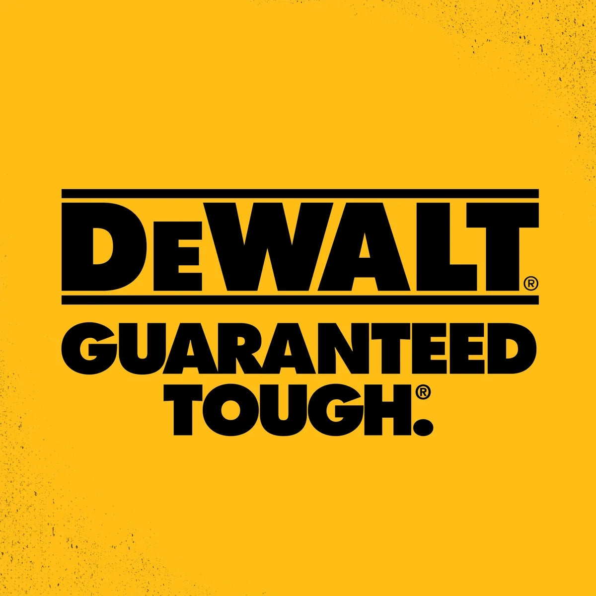 DeWalt heavy-duty fabric garden hose branding on yellow background by Orbit Irrigation on Tampa Home & Garden Store
