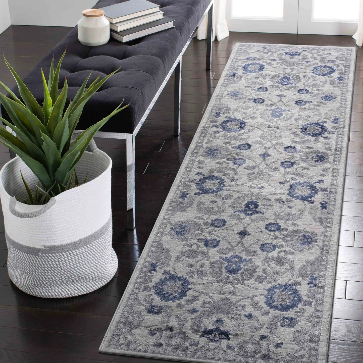 Marfi Oriental Area Rug in Neutral Palette