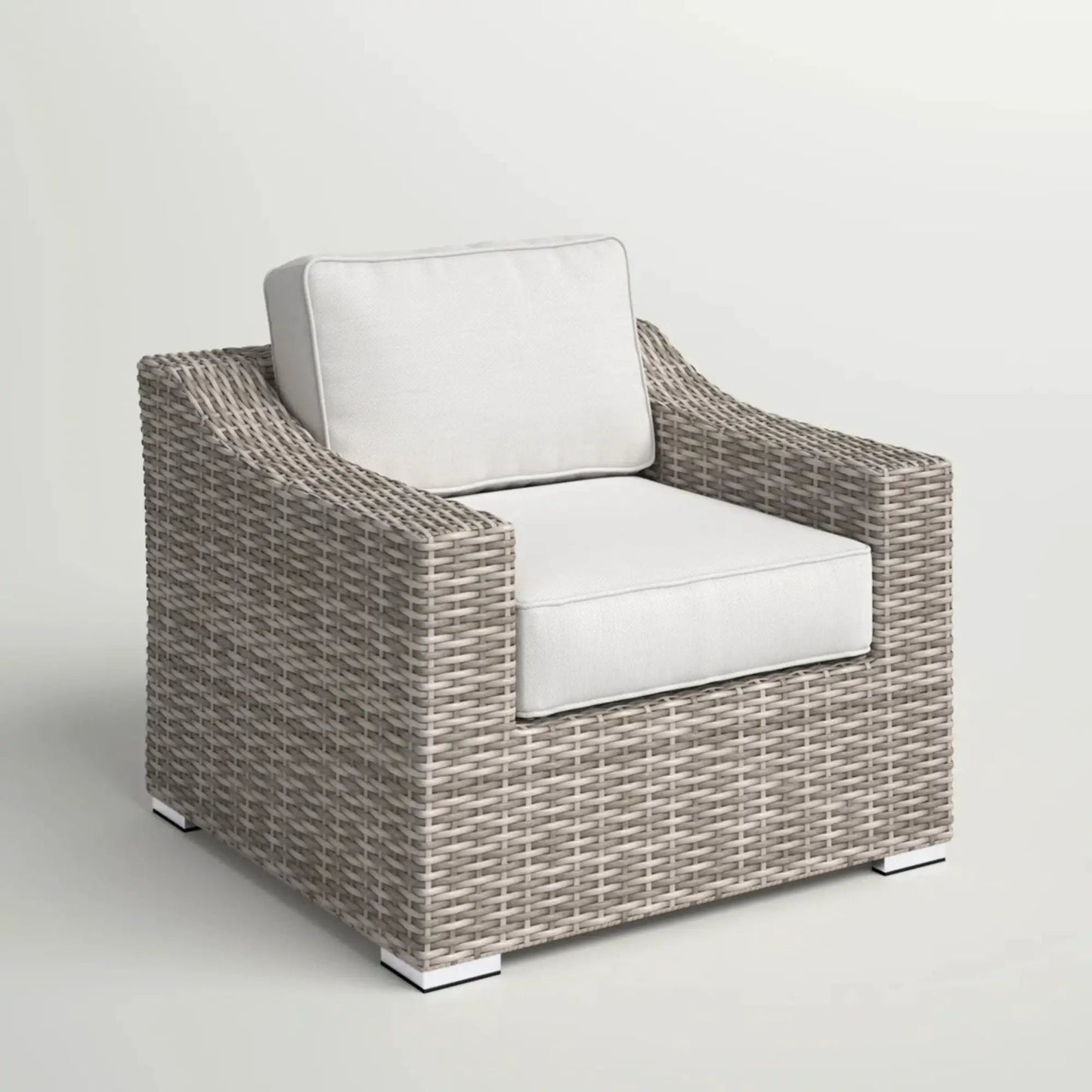Patio Chair with Cushions Modern Design Outdoor