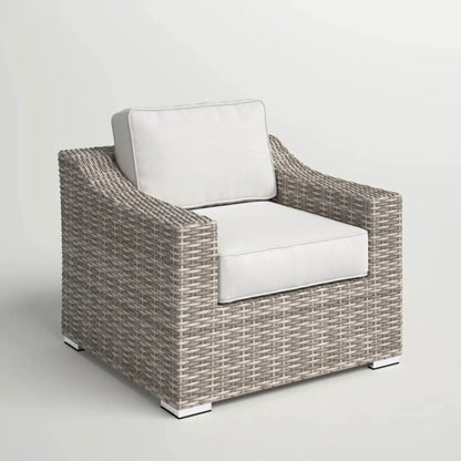 Patio Chair with Cushions Modern Design Outdoor