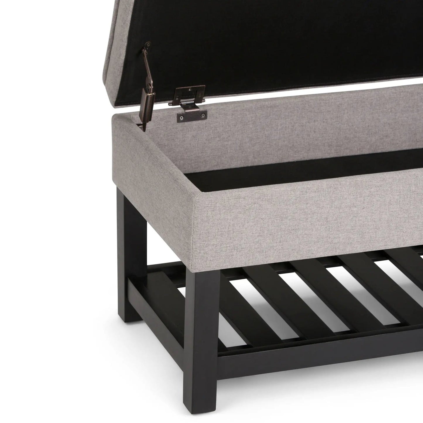 Cosmopolitan Storage Ottoman Bench Open Bottom
