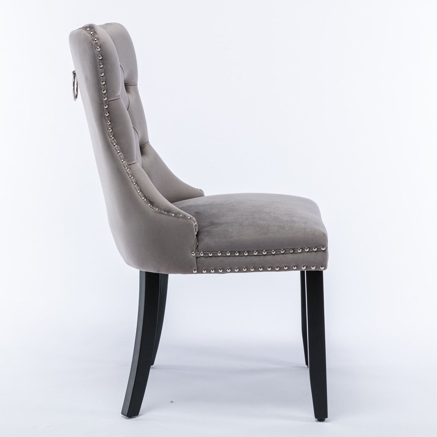 Nikki High End Tufted Dining Chair Set of Two