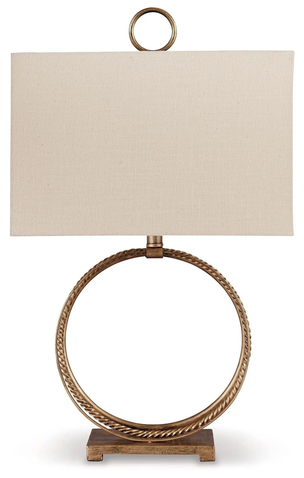 Mahala Metal Table Lamp Antique Gold Finish