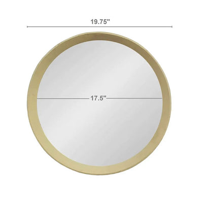 Transitional Decor Mirror with Frame for Bathroom